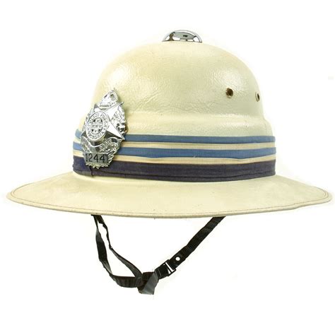 pith police helmet